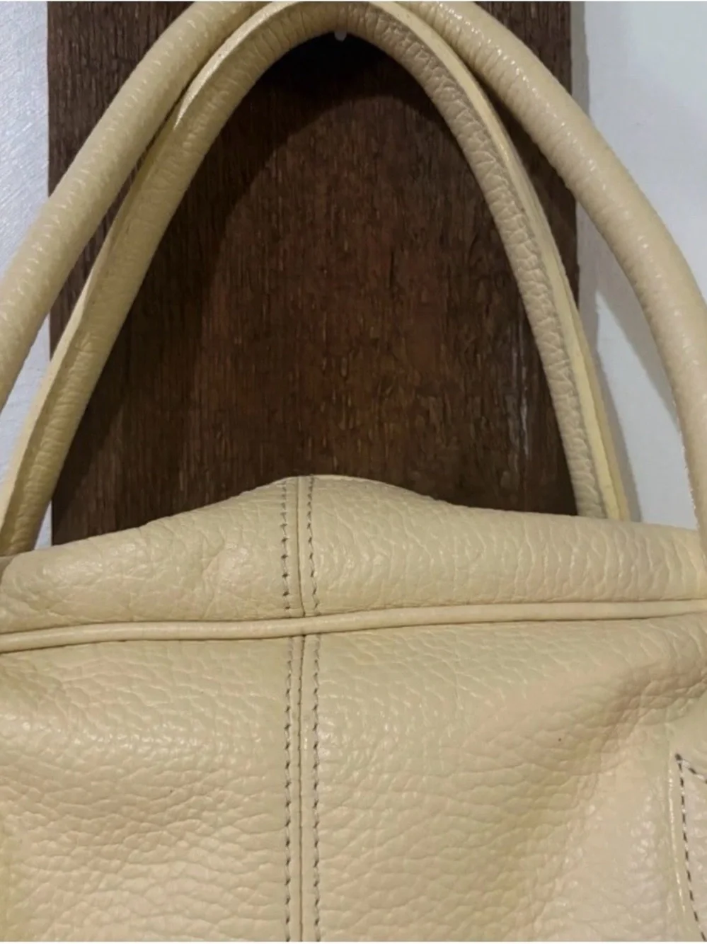 Latico cream yellow weekender Duffle